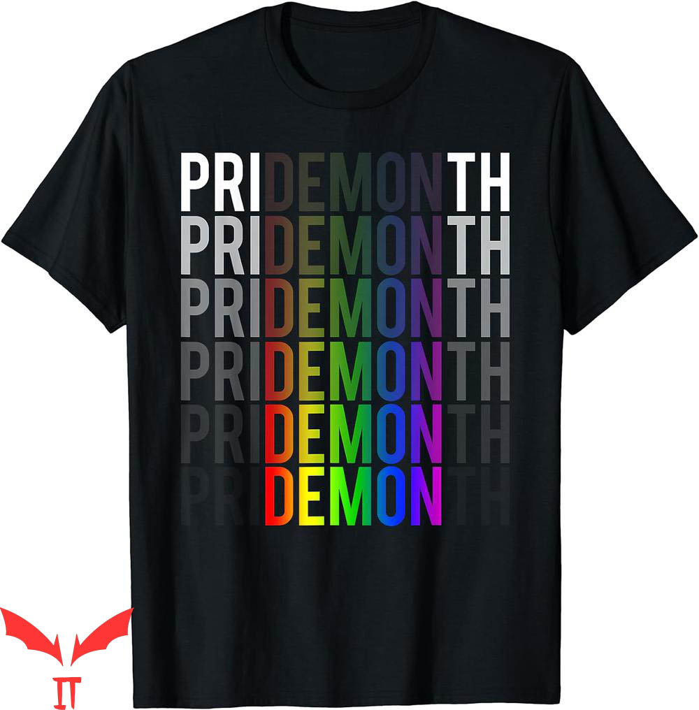 Pride Month Demon T-Shirt Gay Pride Month Transgender Pride Month Demon T-Shirt Gay Pride Month Transgender