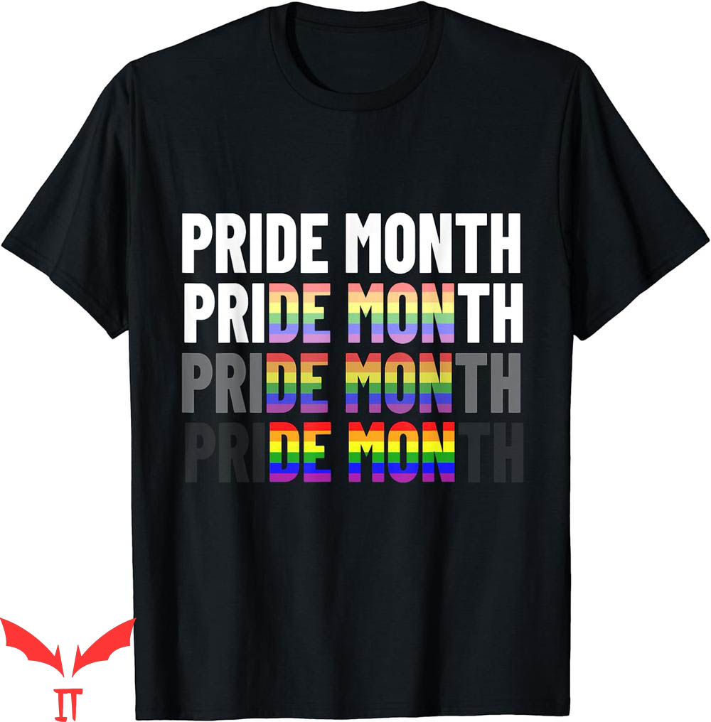 Pride Month Demon T-Shirt LGBT Community Pride Colors Quote Pride Month Demon T-Shirt LGBT Community Pride Colors Quote