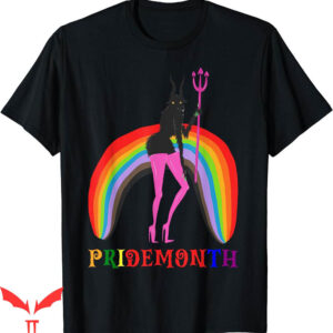Pride Month Demon T-Shirt LGBT Transgender