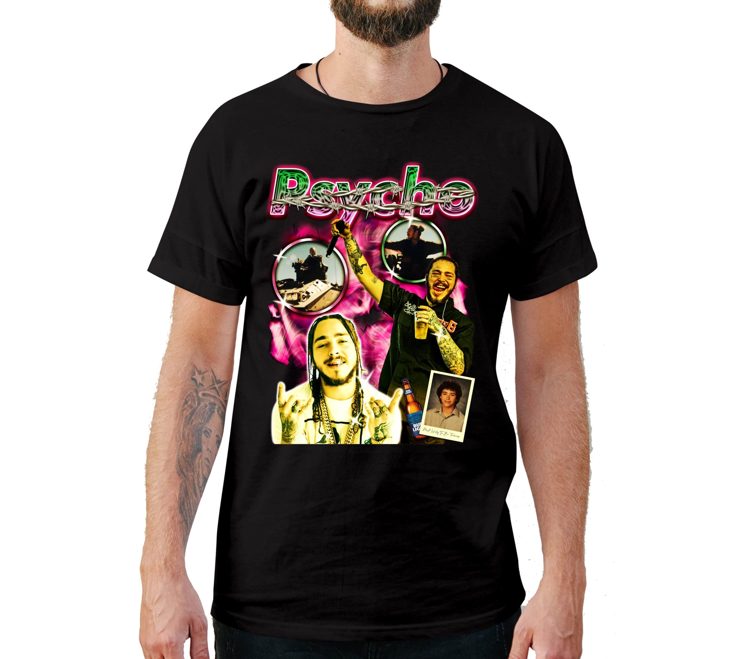 Psycho Post Malone T-Shirt Psycho Post Malone T-Shirt