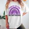 Purple Up For Military Kids Month Of Children T Shirt