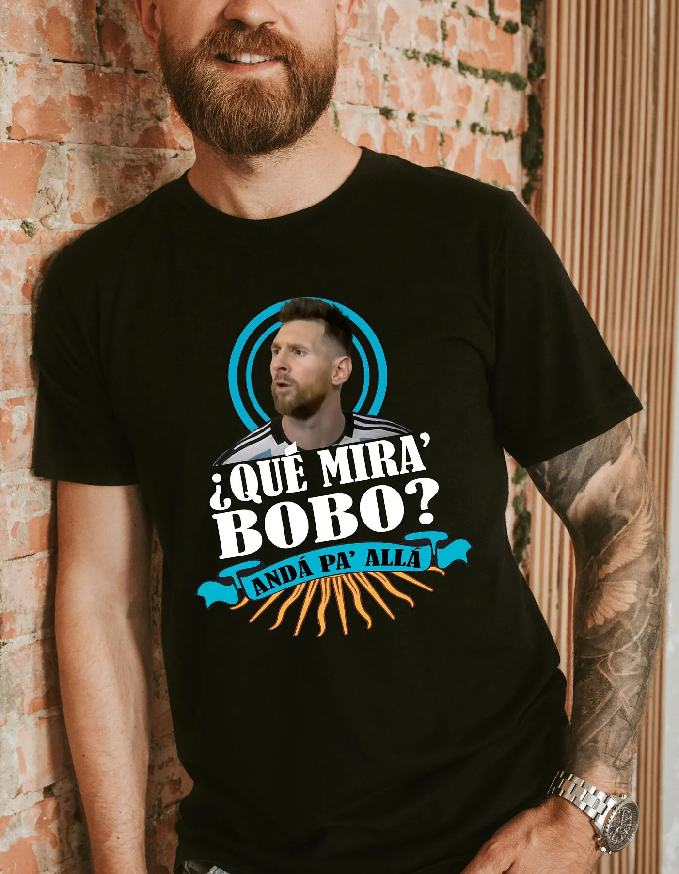 Que Mira Bobo Anda Pa Alla Messi Shirt Que Mira Bobo Anda Pa Alla Messi Shirt