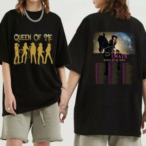 Queen Of Me Tour 2023 Shania Twain Fan Shirt