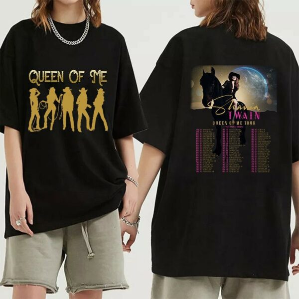 Queen Of Me Tour 2023 Shania Twain Fan Shirt