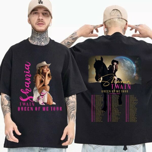 Queen Of Me Tour 2023 Shania Twain Shirt