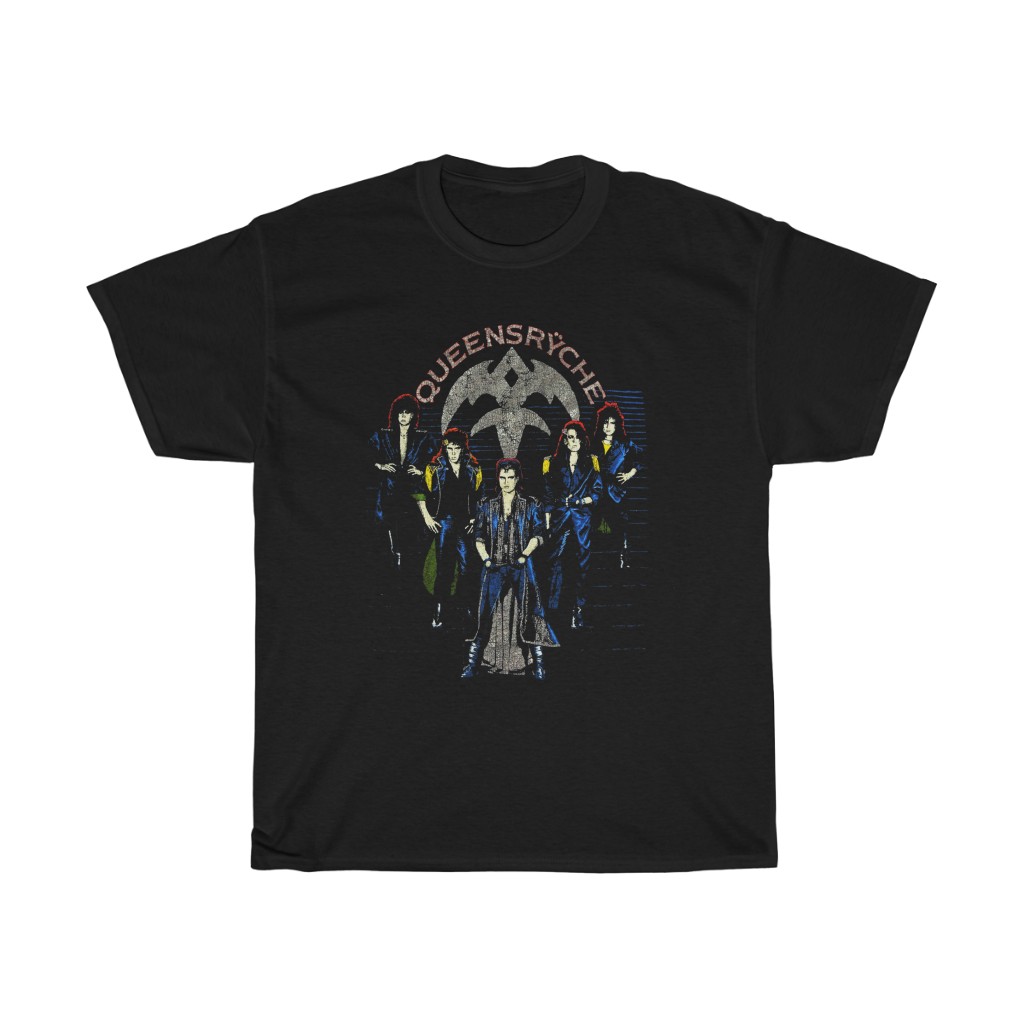 Queensryche 1986-87 Rage Tour L'Amour East NYC Feb 13th & 14th Custom Event Shirt Queensryche 1986-87 Rage Tour L'Amour East NYC Feb 13th & 14th Custom Event Shirt