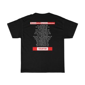 Queensryche 1988 Operation Mindcrime Tour Shirt 3