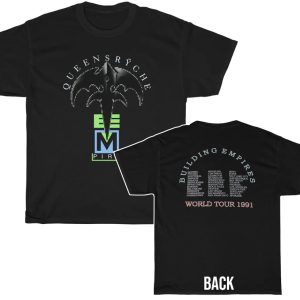 Queensryche 1991 Building Empires World Tour Shirt