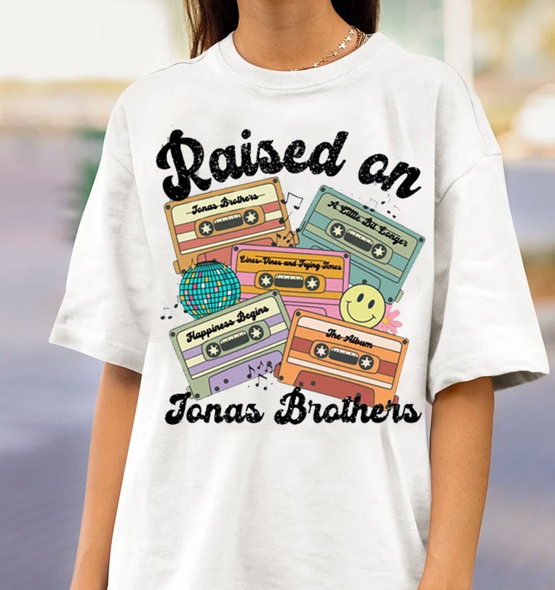 Raised On Jonas Brothers Cassette Tape Tour 2023 Shirt Raised On Jonas Brothers Cassette Tape Tour 2023 Shirt