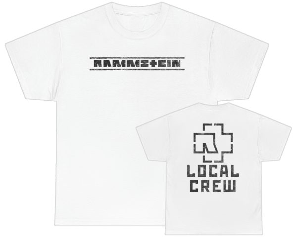 Rammstein Local Crew Logos Shirt