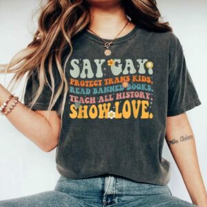 Read Banned Books Teach All History Show Love Shirt