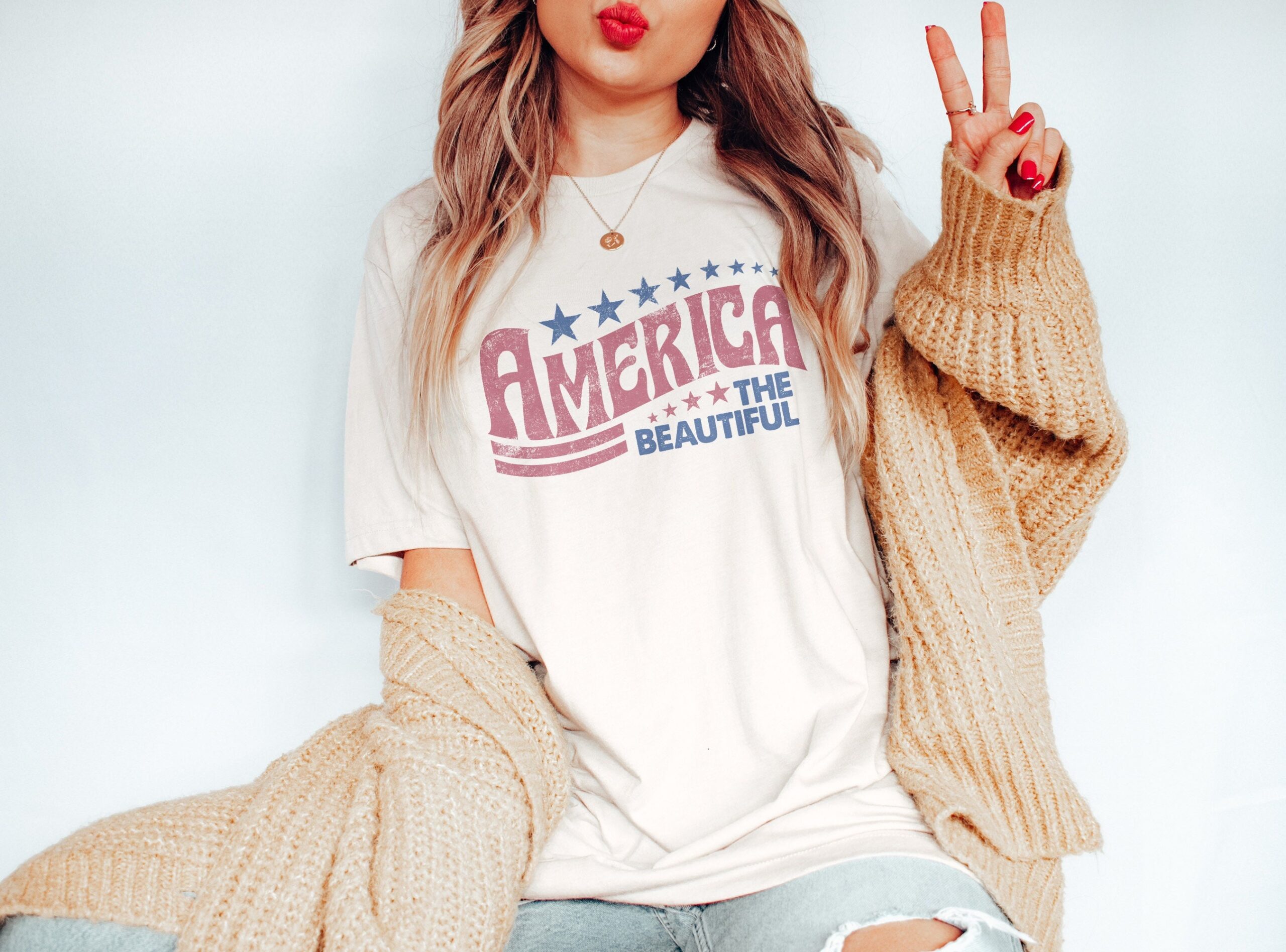 Retro America The Beautiful 4th Of July Shirt Retro America The Beautiful 4th Of July Shirt