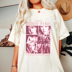 Retro Black Pink Venom Jennie Vintage 90s Style Shirt