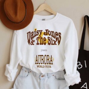 Retro Daisy Jones &amp The Six Aurora World Tour Sweatshirt