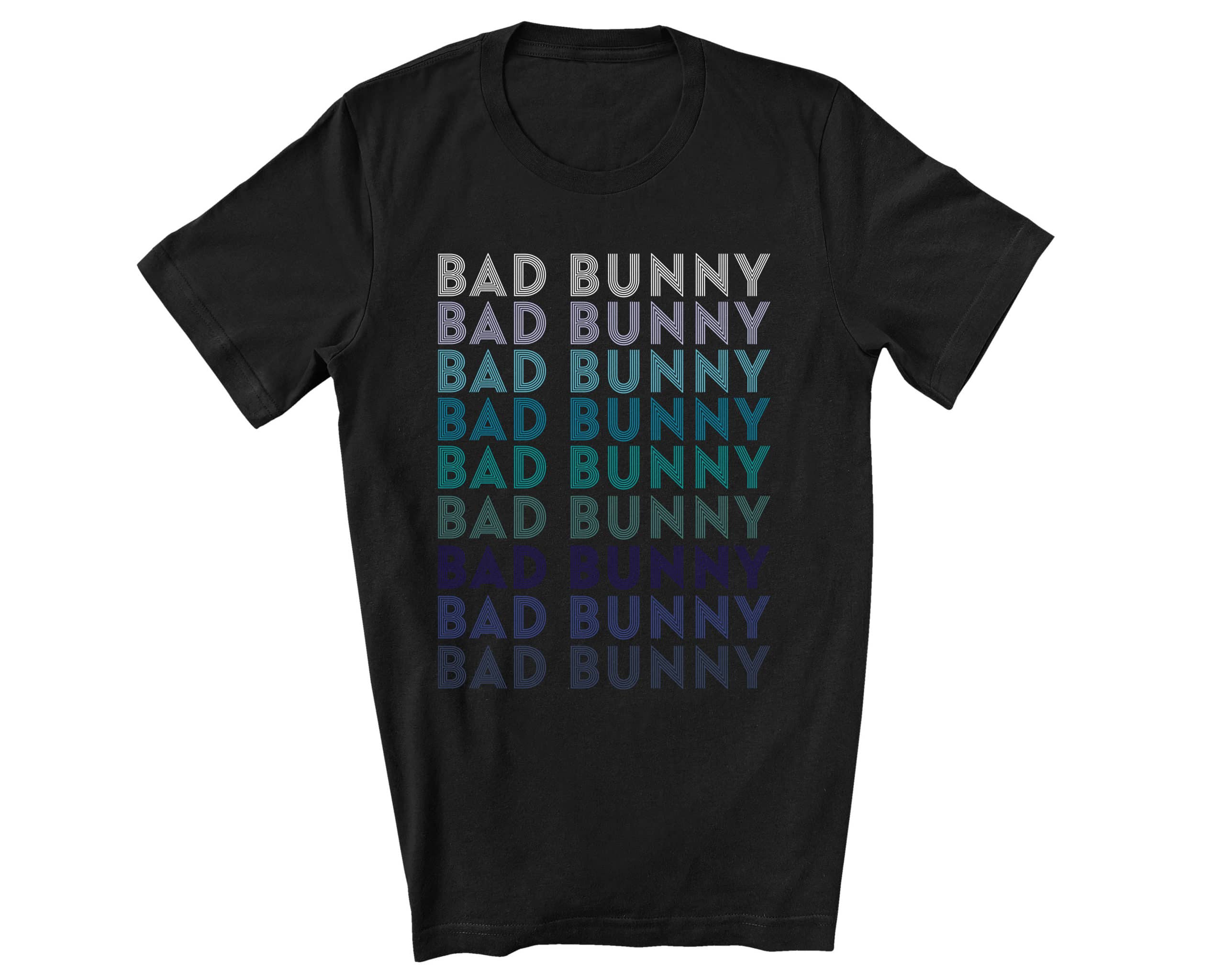 Retro Pattern Bad Bunny T-shirt Retro Pattern Bad Bunny T-shirt