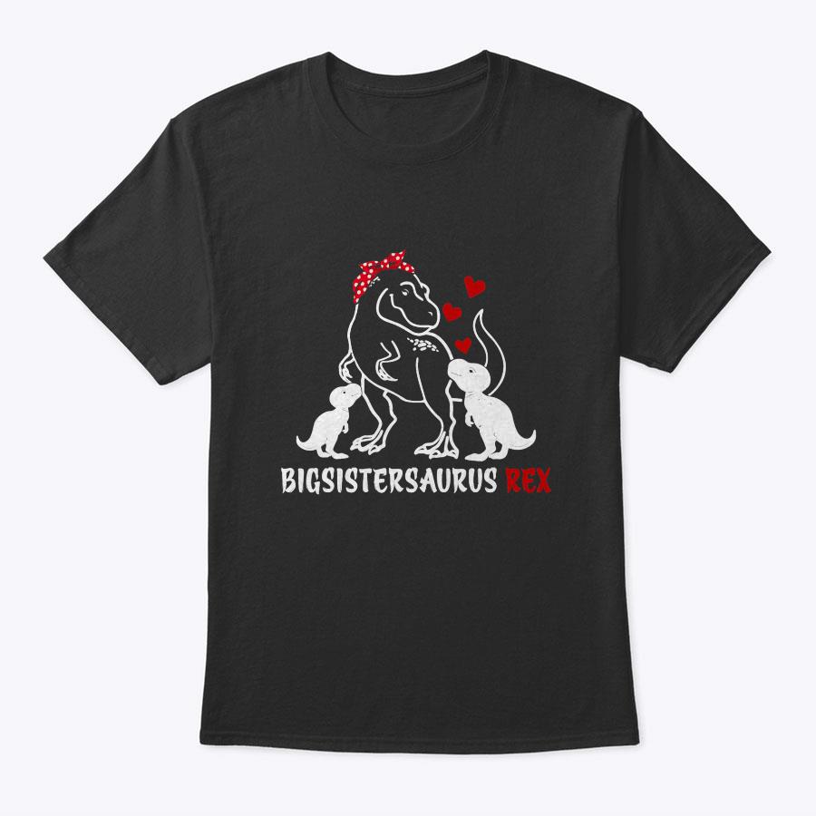 Retro Vintage Big Sistersaurus Rex Gifts Family Mother's Day T-Shirt Retro Vintage Big Sistersaurus Rex Gifts Family Mother's Day T-Shirt