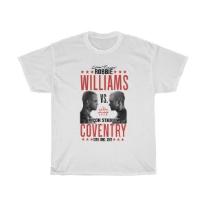 Robbie Williams 2017 The Heavy Entertainment Show Tour – 06132017 Ricoh Stadium Coventry Shirt