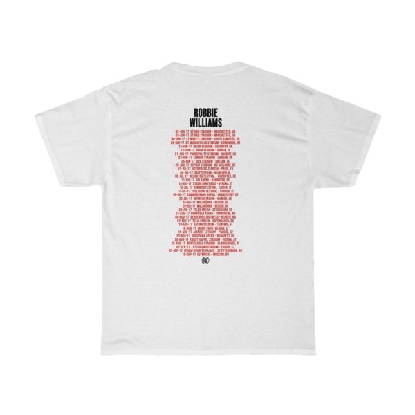 Robbie Williams 2017 The Heavy Entertainment Show Tour – 06132017 Ricoh Stadium Coventry Shirt