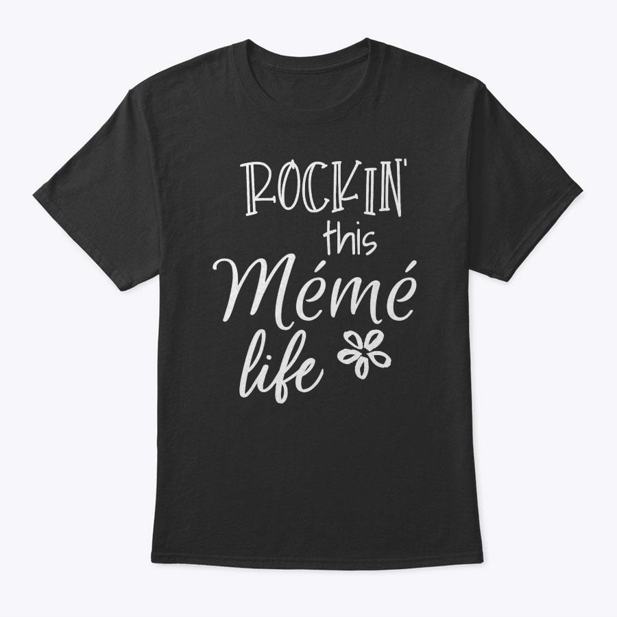 Rockin This M�m� Life French Canadian Grandma T-Shirt Rockin This M�m� Life French Canadian Grandma T-Shirt