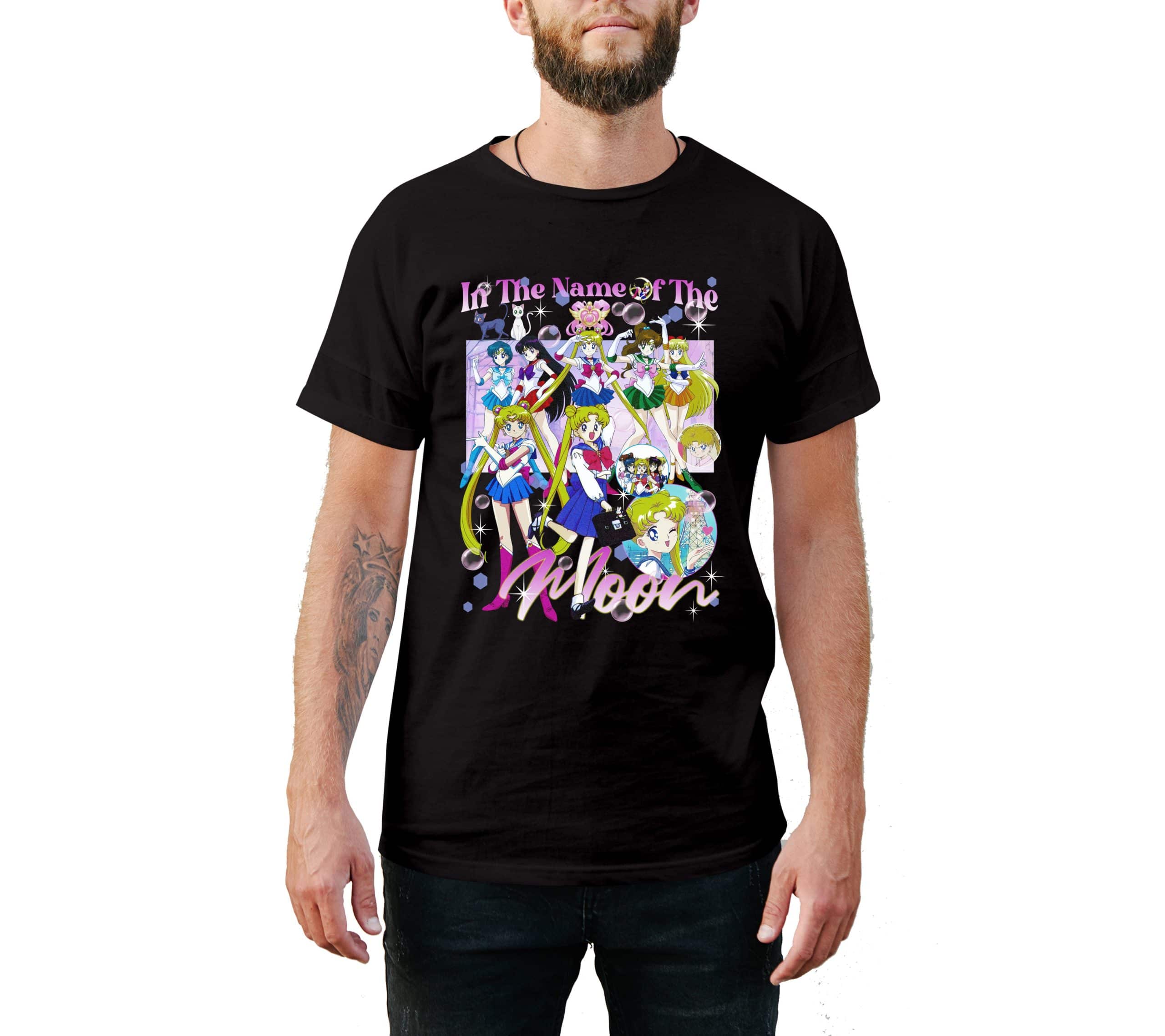 Sailor Moon Vintage Style T-Shirt Sailor Moon Vintage Style T-Shirt