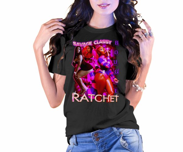 Savage Classy Megan Thee Stallion Vintage Style T-Shirt
