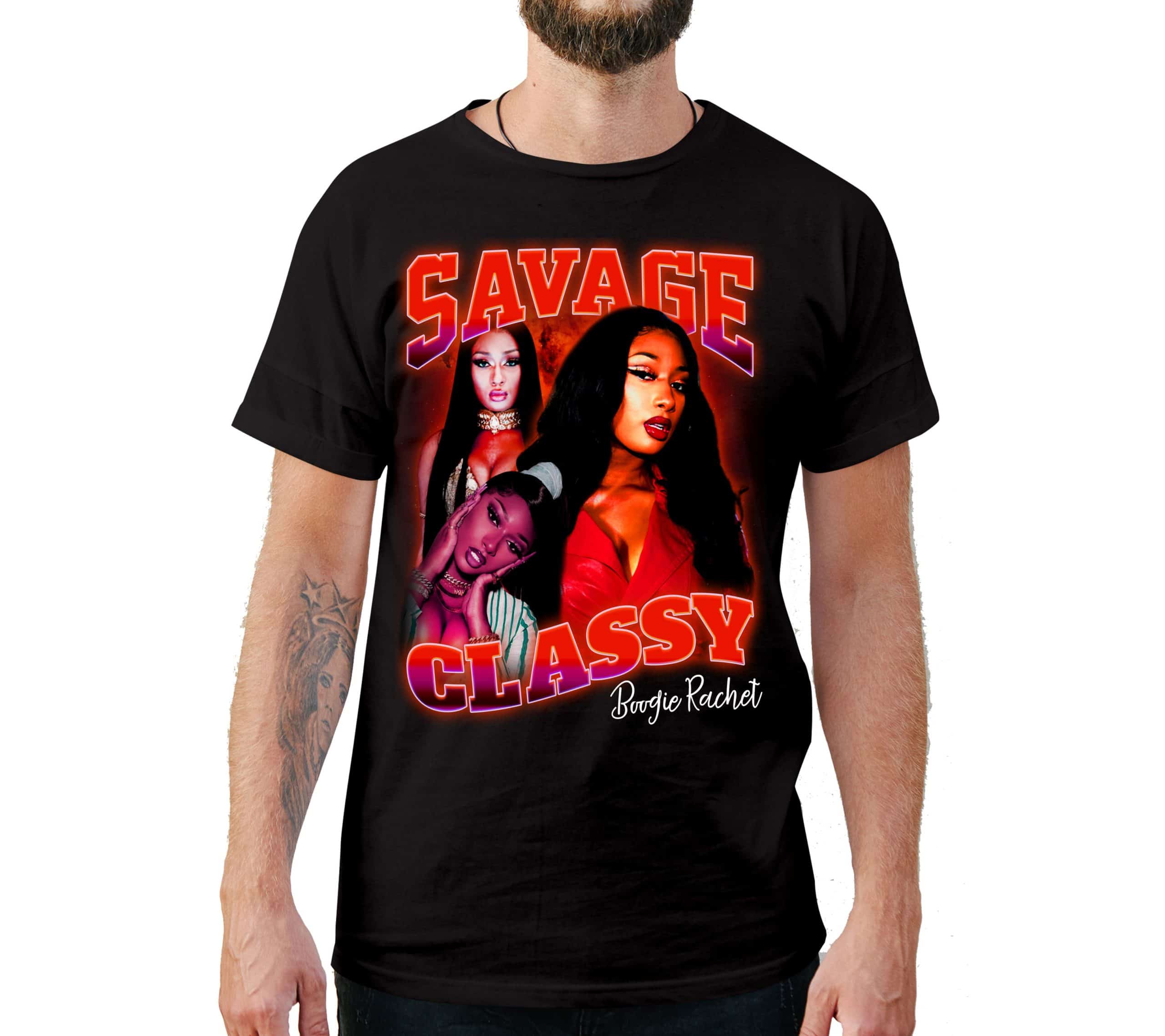 Savage Classy Vintage Style T-Shirt Savage Classy Vintage Style T-Shirt
