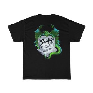 Savatage 1990 Gutter Ballet World Tour Shirt 3