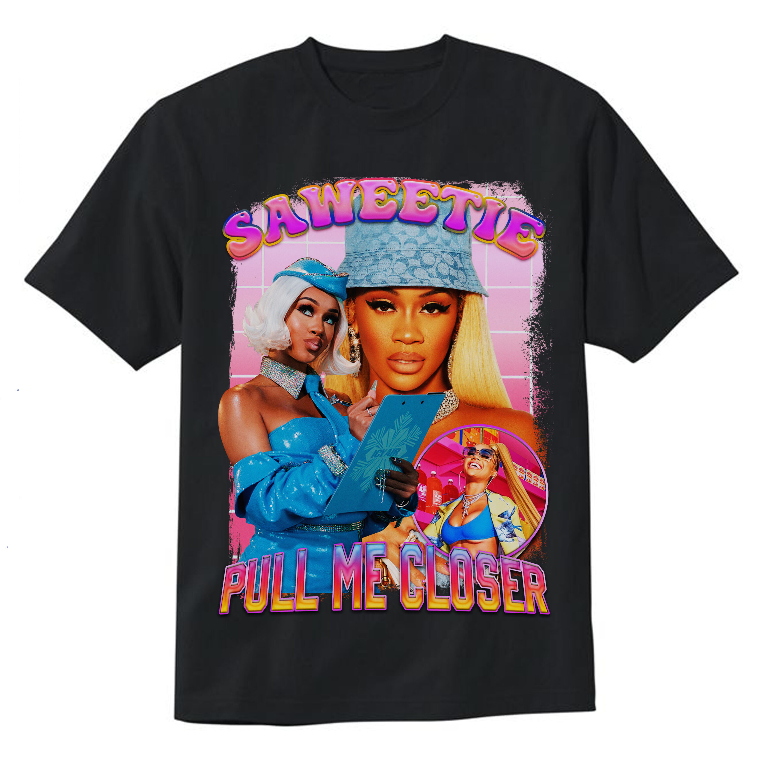 Saweetie Vintage Style T-Shirt Saweetie Vintage Style T-Shirt