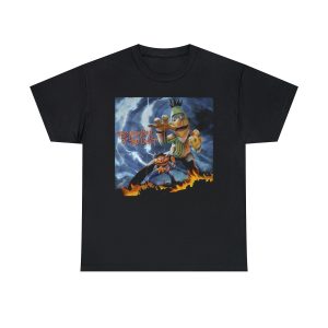 Sesame Street Bert and Ernie The Number of the Bert Iron Maiden Parody Shirt