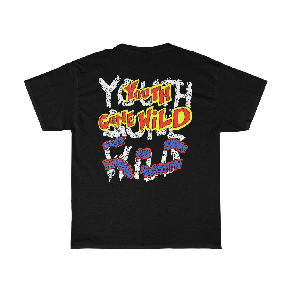 Skid Row Youth Gone Wild with Band Member Names Shirt Skid Row Youth Gone Wild with Band Member Names Shirt