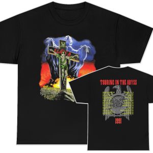 Slayer 1991 Touring In The Abyss Tour Shirt