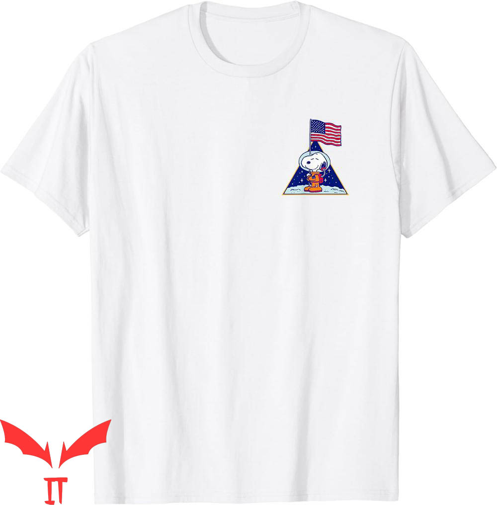 Snoopy Red Cross T-Shirt Peanuts Space Traveler Animated Snoopy Red Cross T-Shirt Peanuts Space Traveler Animated