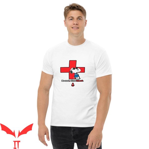 Snoopy Red Cross T-Shirt Show Your Support With Style