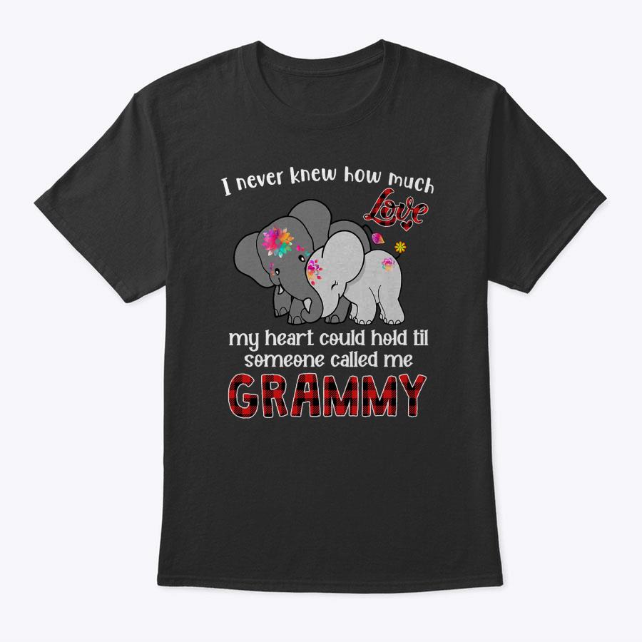 Someone Called Me Grammy Gift Elephants Cute Mother's Day T-Shirt Someone Called Me Grammy Gift Elephants Cute Mother's Day T-Shirt