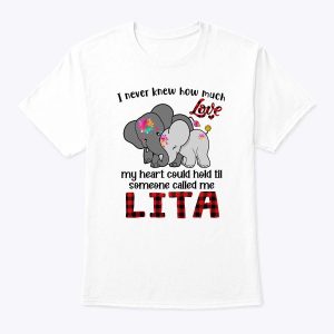 Someone Called Me Lita Elephants Cute Mother’s Day T-Shirt