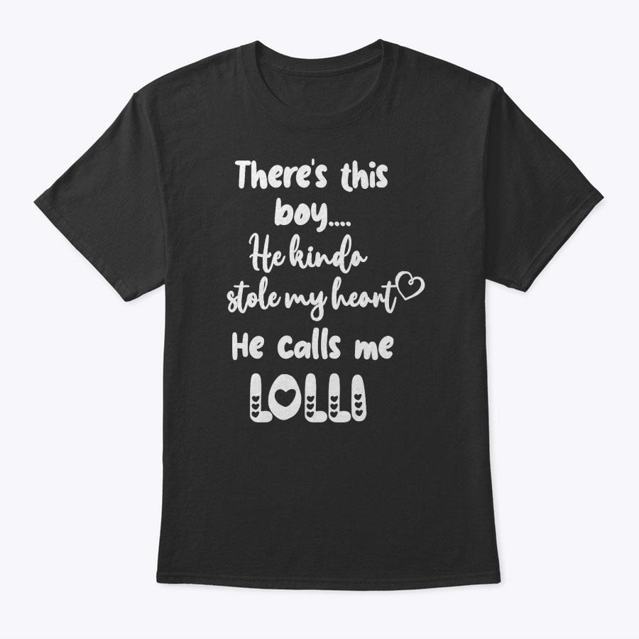 Special Grandma Grandmother This Boy Calls Me Lolli T-Shirt Special Grandma Grandmother This Boy Calls Me Lolli T-Shirt