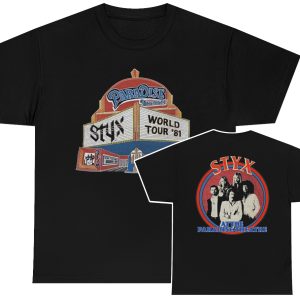 Styx 1981 World Tour Live At The Paradise Theatre Shirt