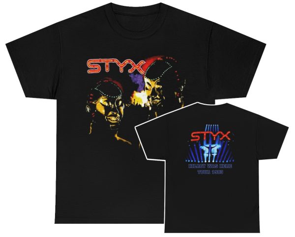 Styx 1983 Kilroy Was Here Robots Tour Shirt