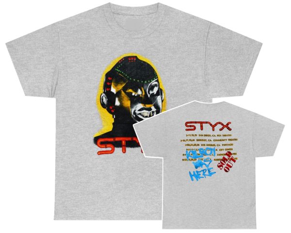 Styx 1983 Kilroy Was Here Tour Shirt