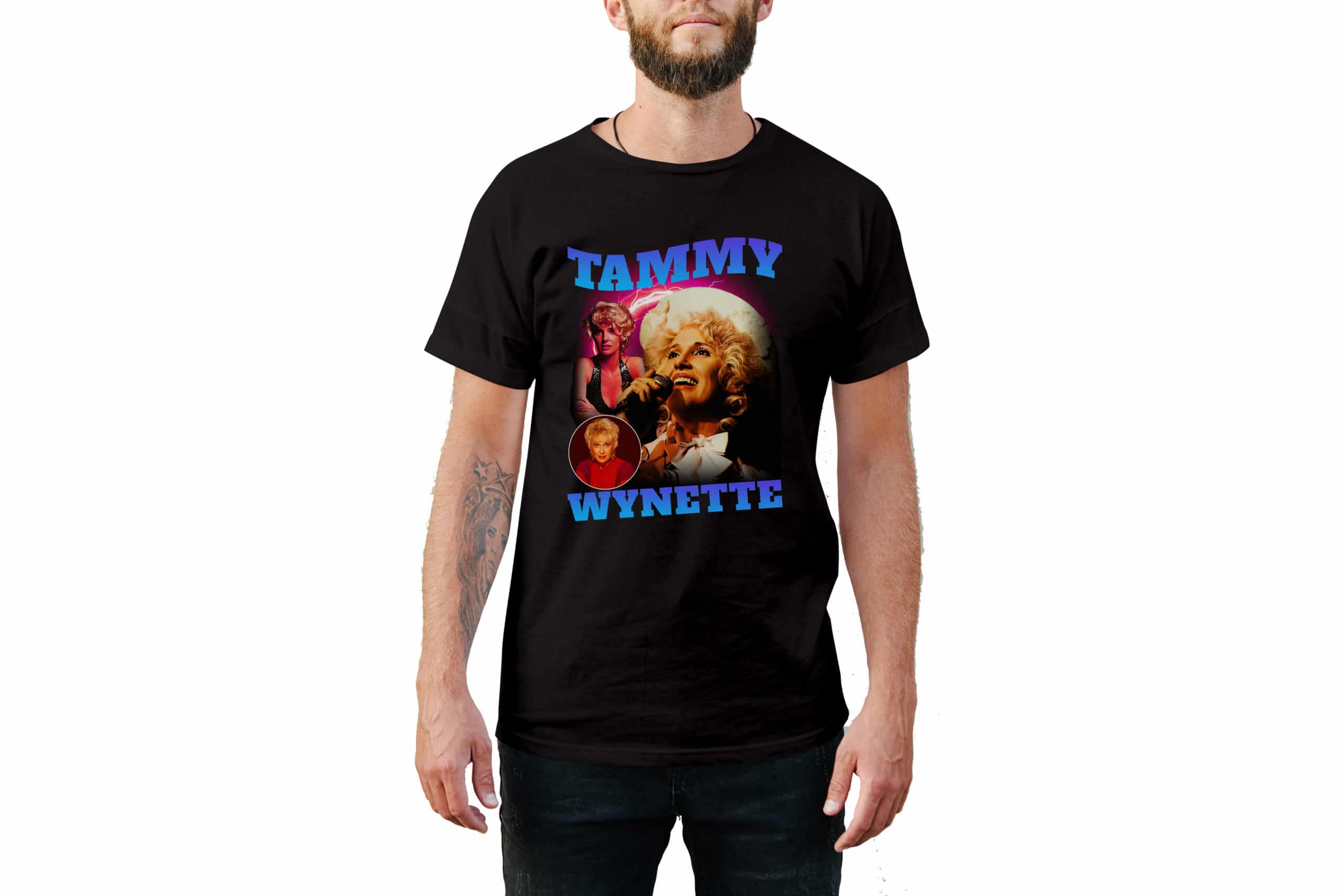 Tammy Wynette Vintage Style T-Shirt Tammy Wynette Vintage Style T-Shirt