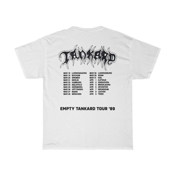 Tankard 1989 Empty Tankard Tour Shirt