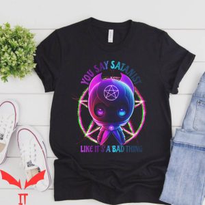Target Satan T-Shirt Bad Thing LGBTQ Satanist Label Tee