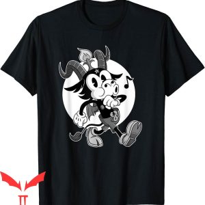 Target Satan T-Shirt Blackcraft Atheist Satan Baphomet Goat