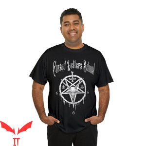 Target Satan T-Shirt Cursed Lettersschool LGBTQ Satanist