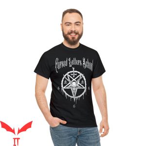 Target Satan T-Shirt Cursed Lettersschool LGBTQ Satanist