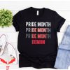 Target Satan T-Shirt Pride Month Demon Cute Trans Flag