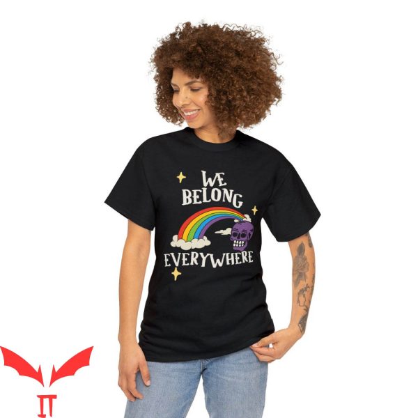 Target Satan T-Shirt We Belong Everywhere Lucifer Tee