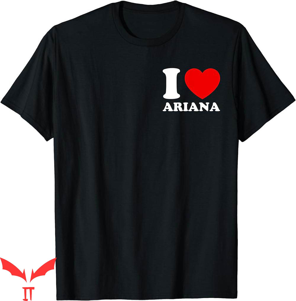 Team Ariana T-Shirt I Love Cute Squad Cool Funny Crew Team Ariana T-Shirt I Love Cute Squad Cool Funny Crew