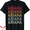 Team Ariana T-Shirt Name Retro