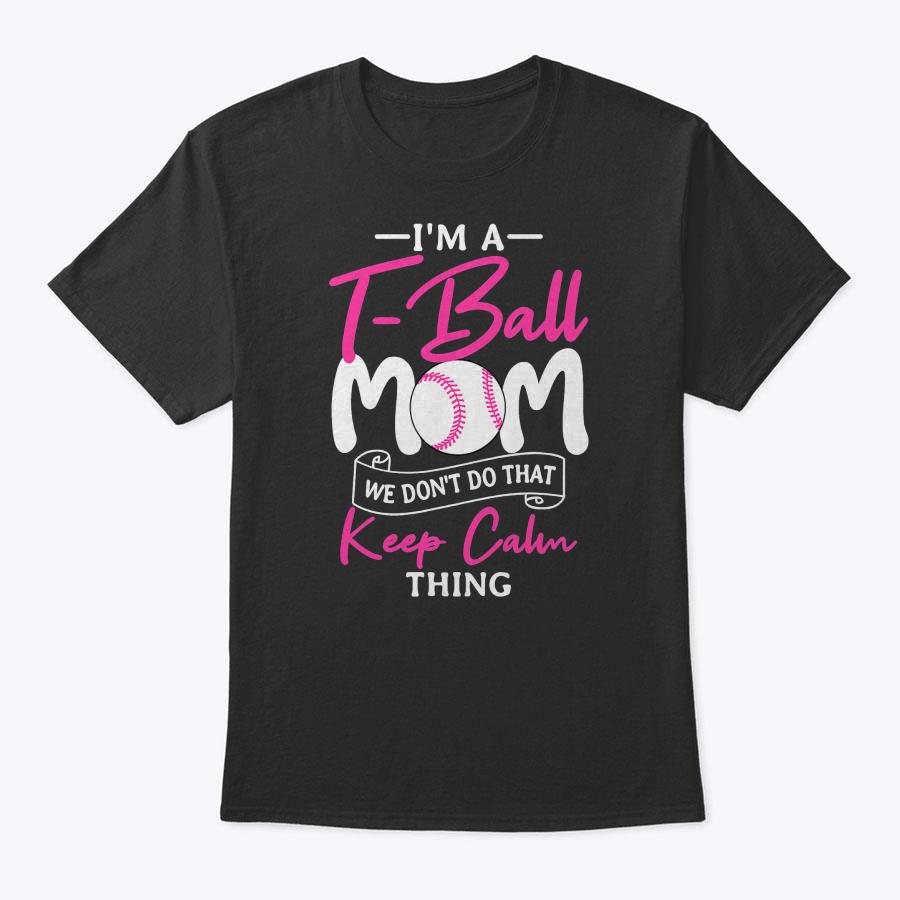 Tee-Ball Mom Teeball Player Team Sport Mother's Day T-Shirt Tee-Ball Mom Teeball Player Team Sport Mother's Day T-Shirt